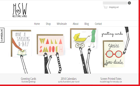 Portfolio - Indie Illustration Studio Web Design Project